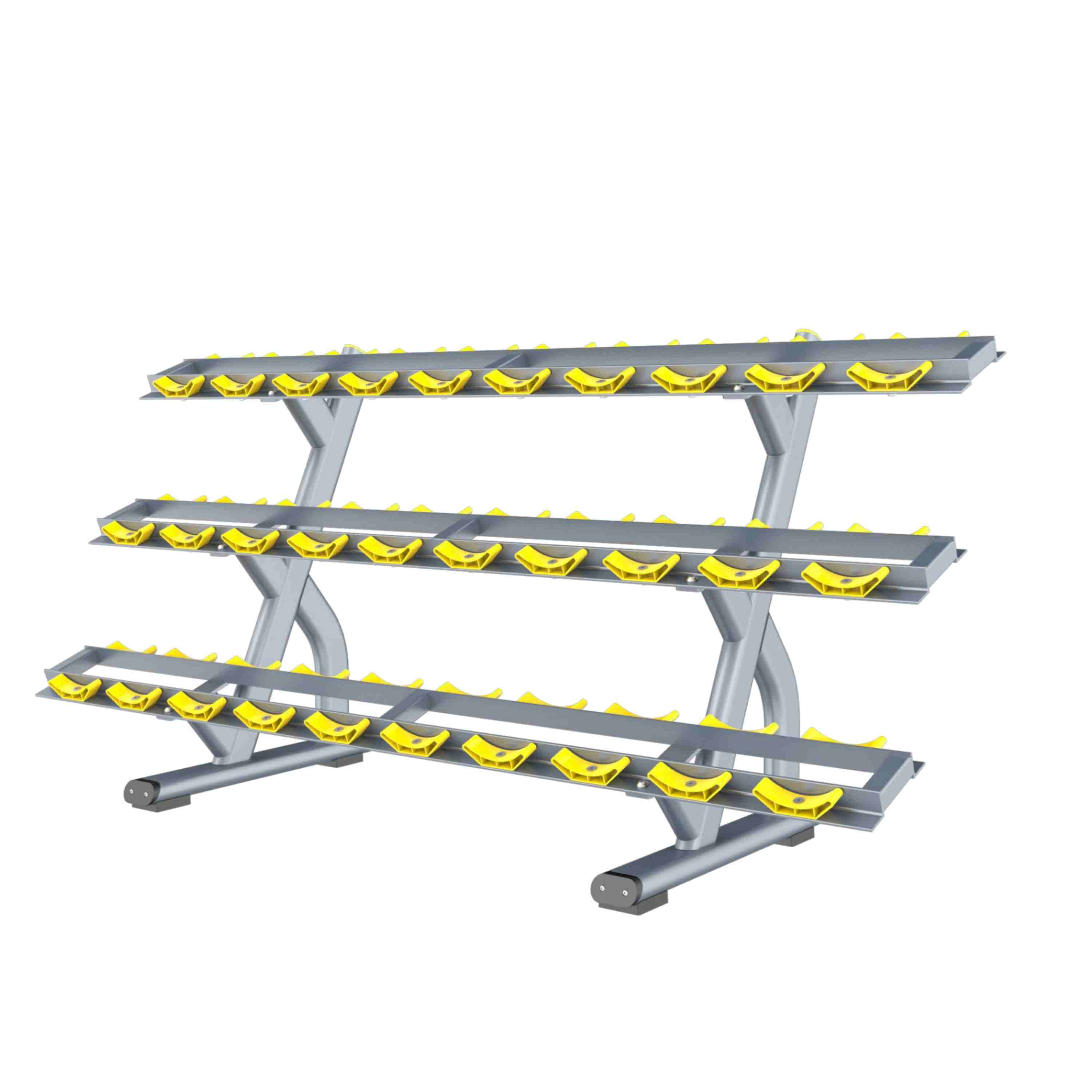 3‑Tier Dumbbell Rack